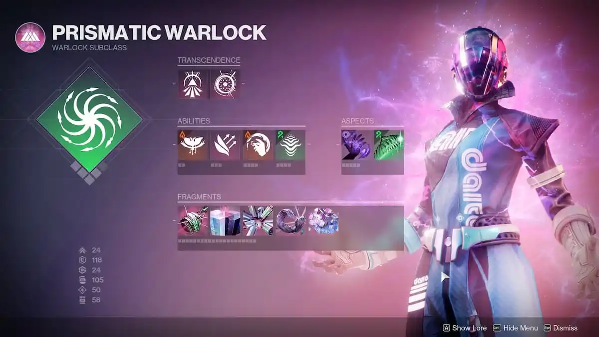 Best Prismatic Warlock builds in Destiny 2