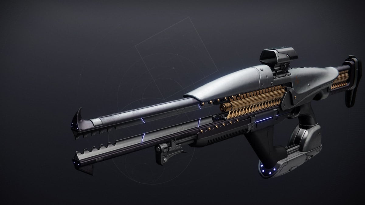 The Line In The Sand linear fusion rifle in Destiny 2.