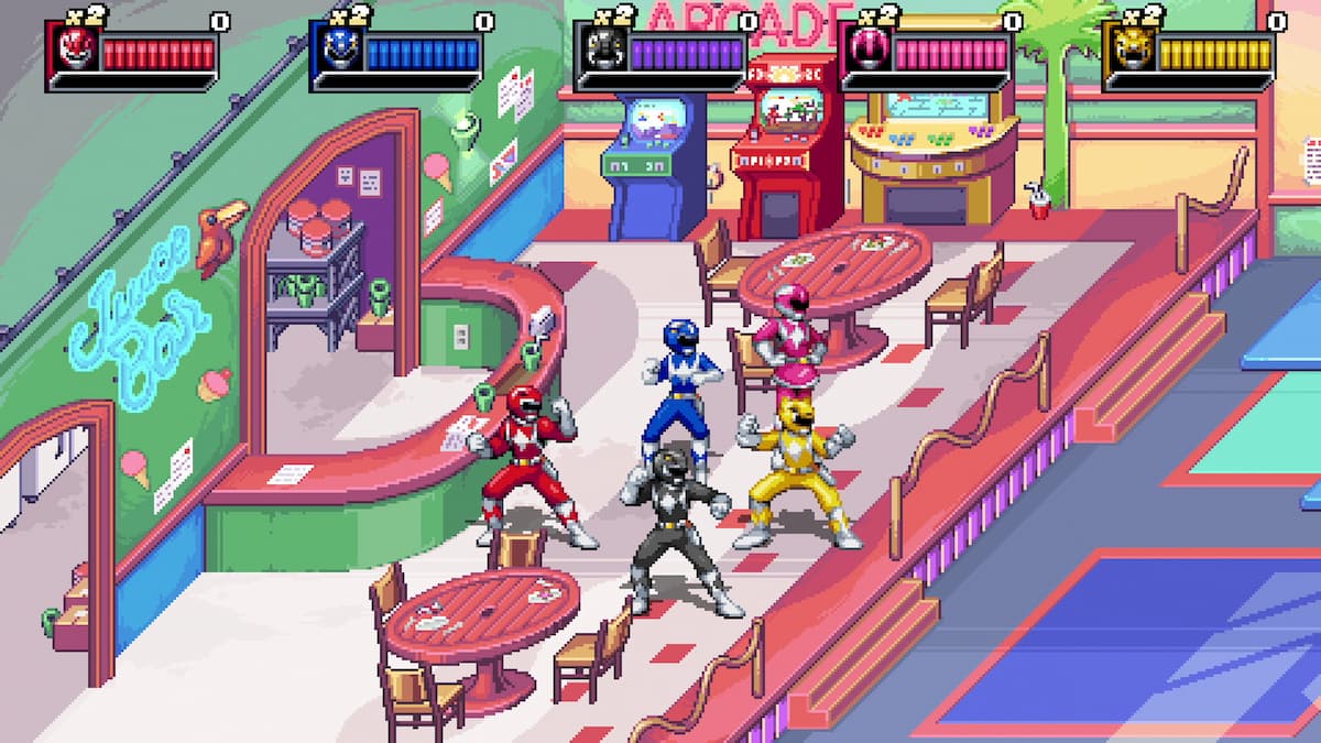 Screenshot of Power Rangers Rita's Rewind gameplay