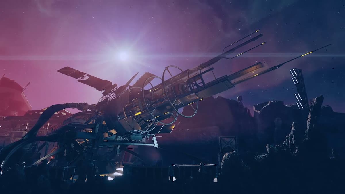 Starfield Shattered Space giant laser cannon