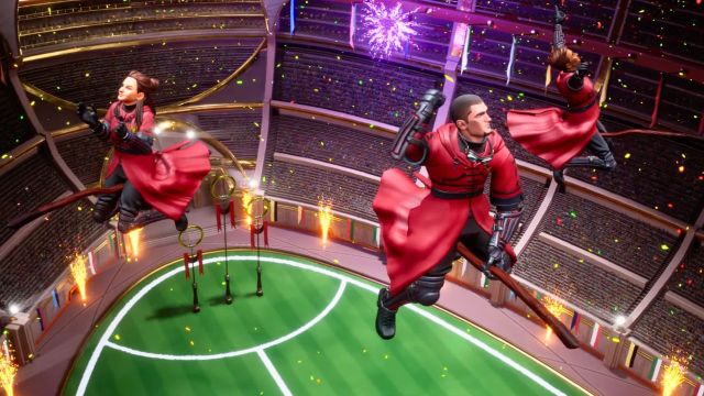Krum and team in quidditch career mode Harry potter quidditch champions