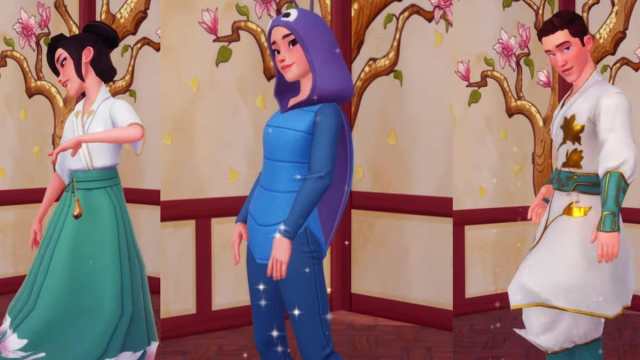 Three Star Path outfits in Disney Dreamlight Valley.