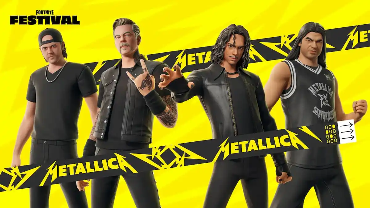 How to get all Metallica skins in Fortnite