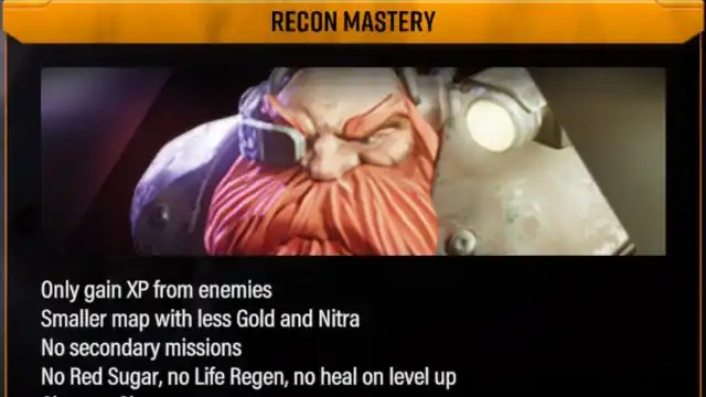The image icon for the Recon Mastery game mode.