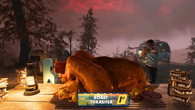 roast thrasher in the fallout 76 season 17 camp themed event