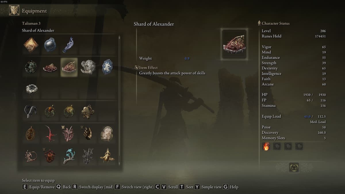 Best Dragon-Hunter’s Great Katana build in Elden Ring