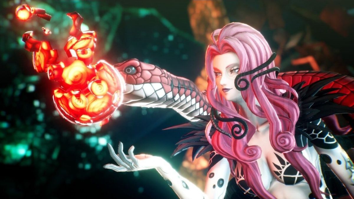 Lilith holding an orb of magatsuhi in SMT 5 Vengeance