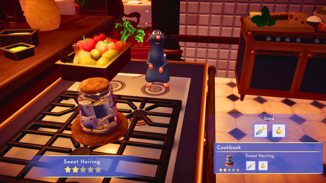 How to make Sweet Herring in Disney Dreamlight Valley