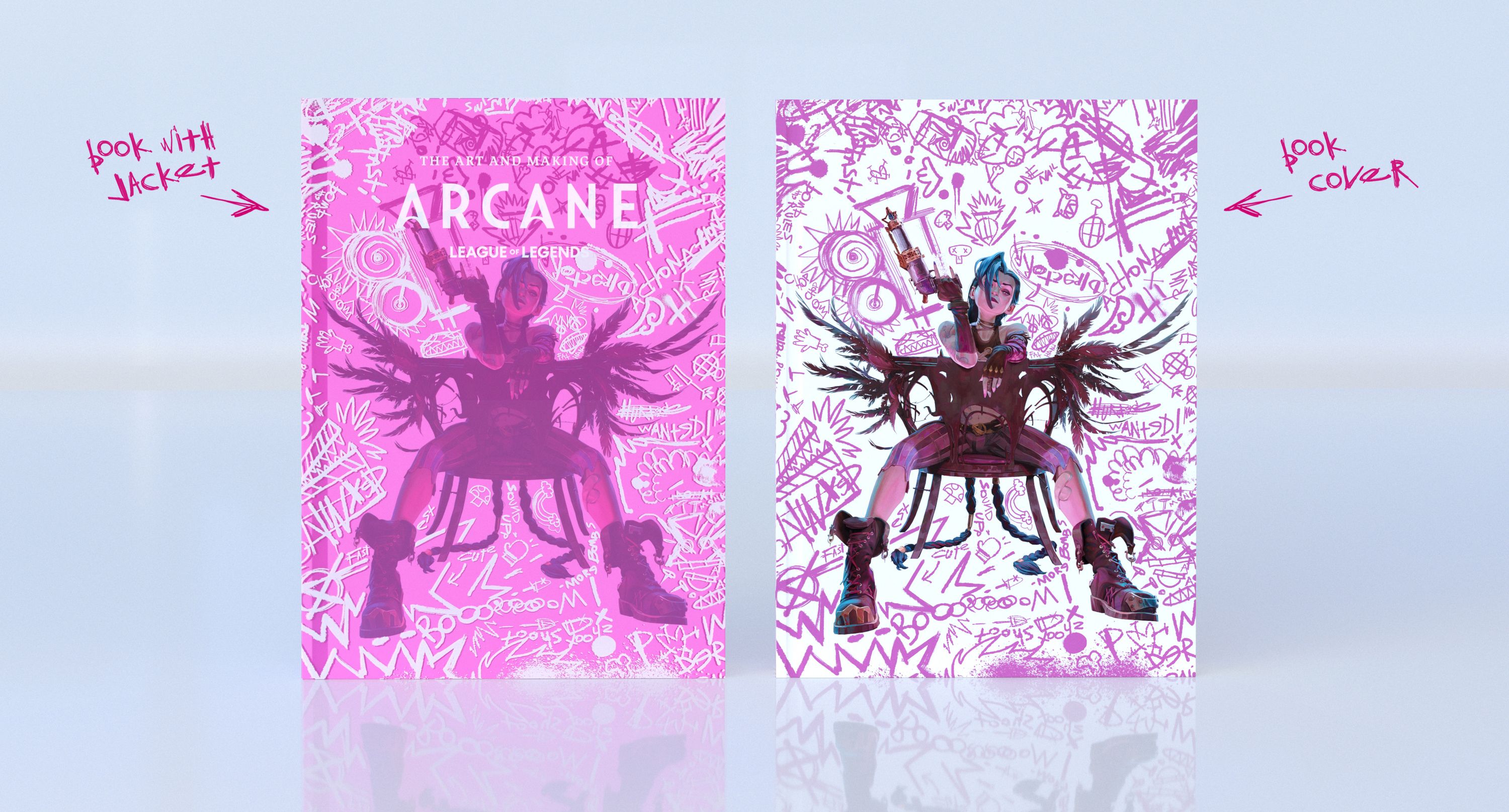 All contents in the Arcane Artbook editions