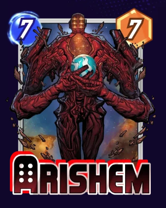 Arishem card in Marvel Snap