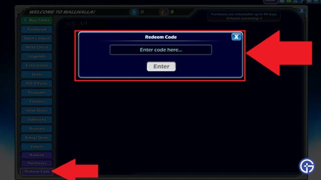 Brawlhalla How to redeem codes