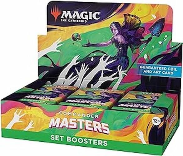 Commander Masters MTG set booster box