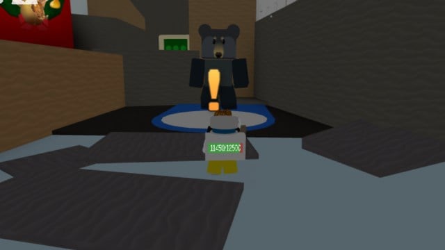 Black Bear in Bee Swarm Simulator