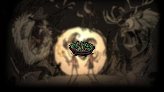 An image from Don't Starve Together of Beefy Greens.