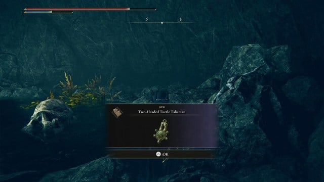 Picking up the Two-Headed Turtle Talisman in Elden Ring DLC