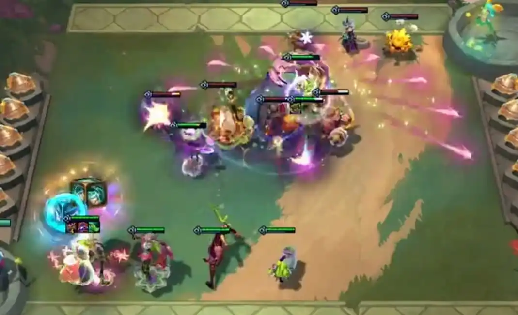 Faerie units on board in TFT Set 12