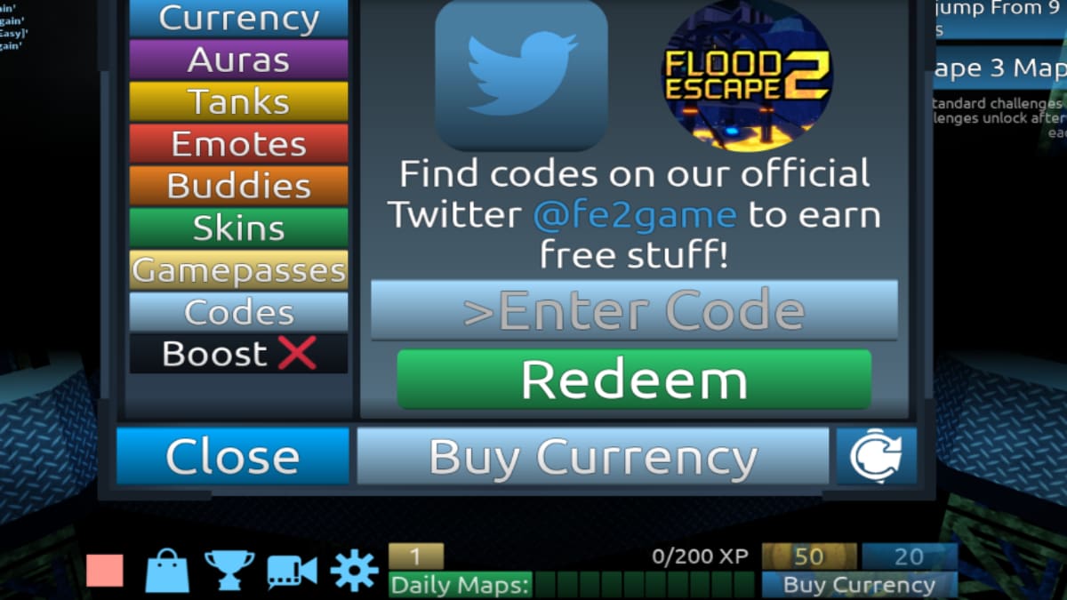 Flood Escape 2 codes (July 2024)