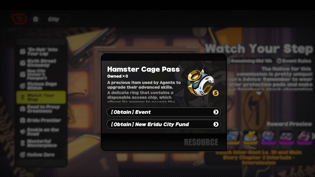 Zenless Zone Zero – How to get Hamster Cage Pass in ZZZ