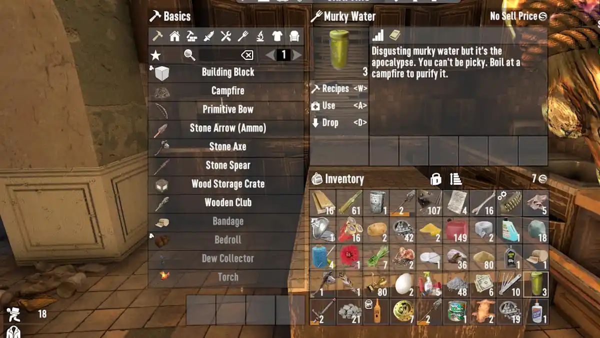 How to get Murky Water in 7 Days to Die