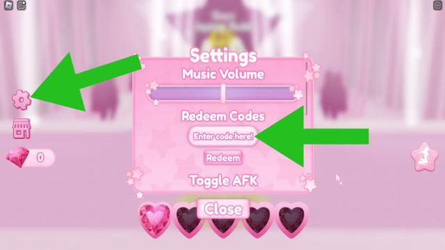 How to redeem codes in It Girl