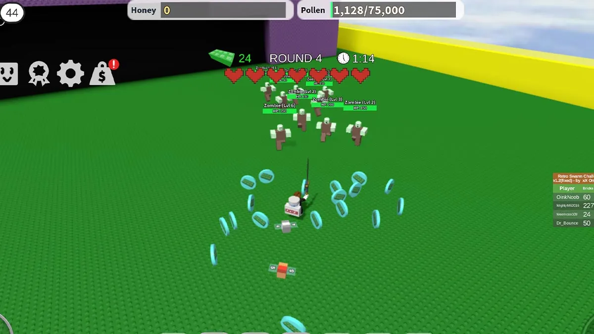 How to defeat 50 Zombies in Bee Swarm Simulator