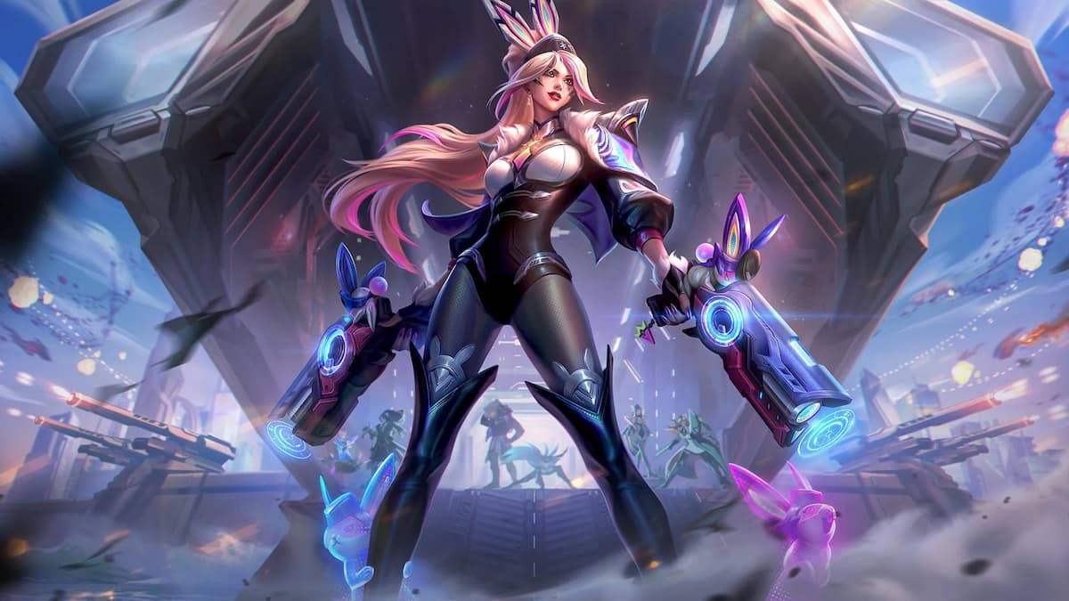An image of Mythic Battle Admiral Miss Fortune from League of Legends.