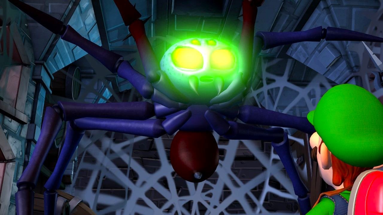 How to beat the spider boss in Luigi’s Mansion 2 HD