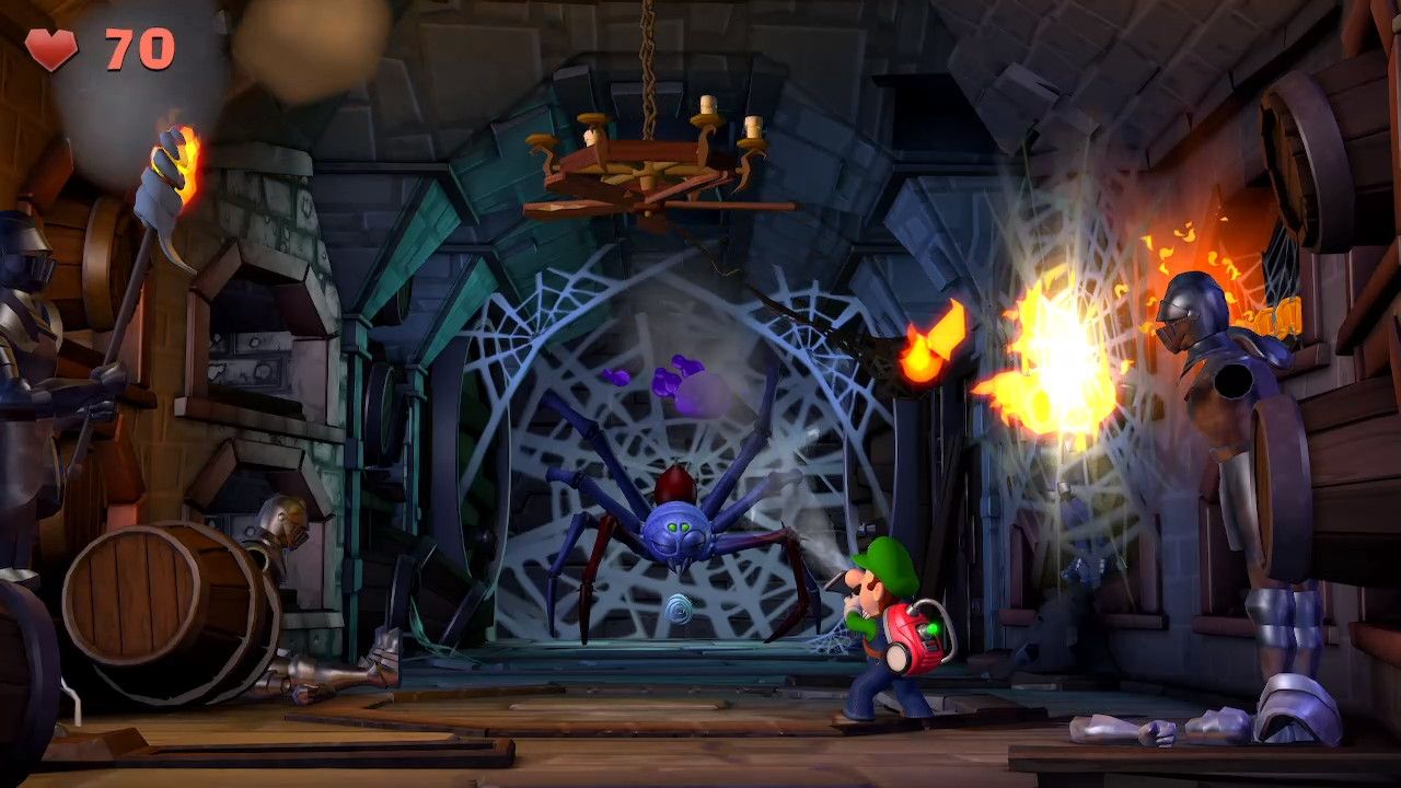 How to beat the spider boss in Luigi’s Mansion 2 HD