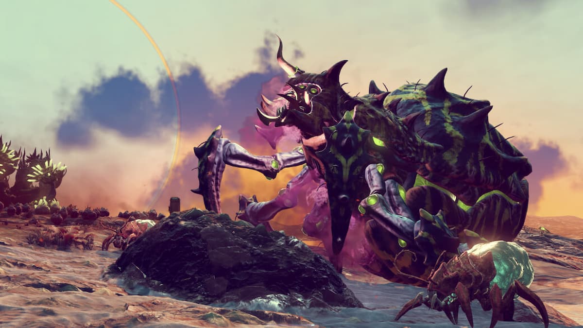 An image of an insect queen from No Man's Sky Worlds Part 1 Update.