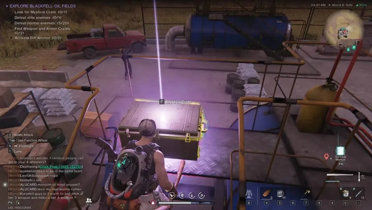 All Mystical Crate locations in Once Human