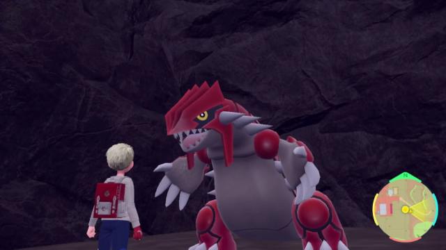 Groudon cave location in Pokémon Scarlet and Violet.