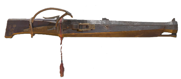 A long hand cannon with a red string hanging from it in FLintlock.