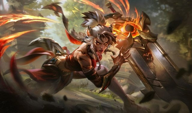 Primal Ambush Riven league of legends