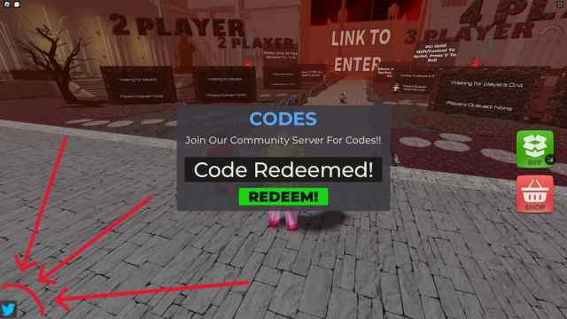 Roblox Chained together code redemption