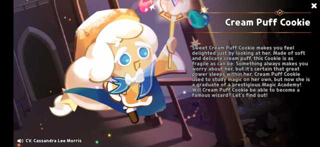 Cream Puff Cookie's bio