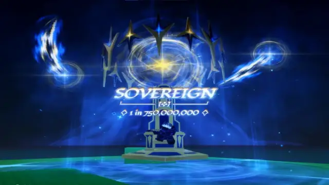 An image of the Sovereign aura in Sol's RNG.