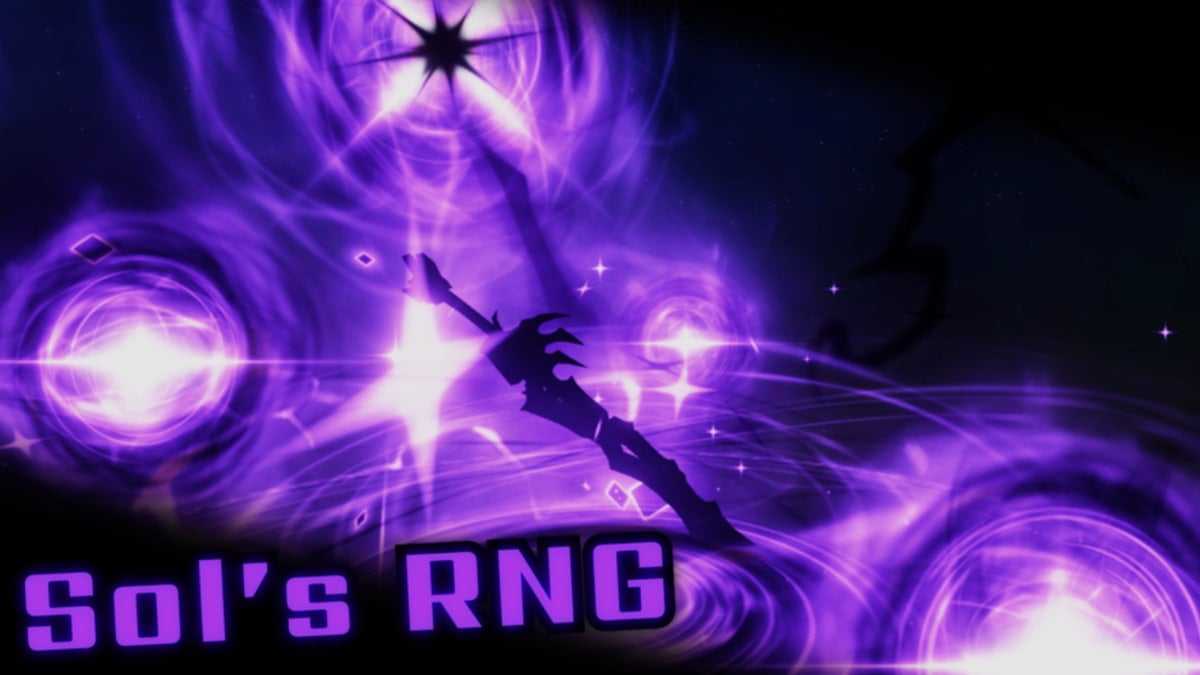 A header image for Sol's RNG in Roblox.