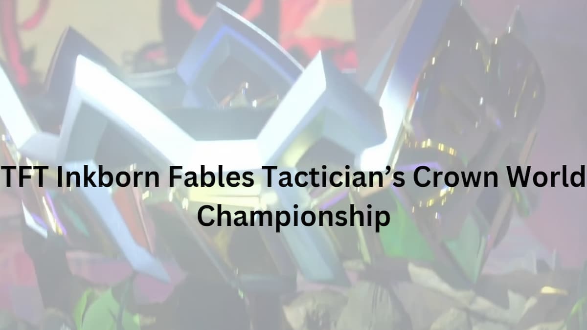 TFT Worlds Tactician's Crown