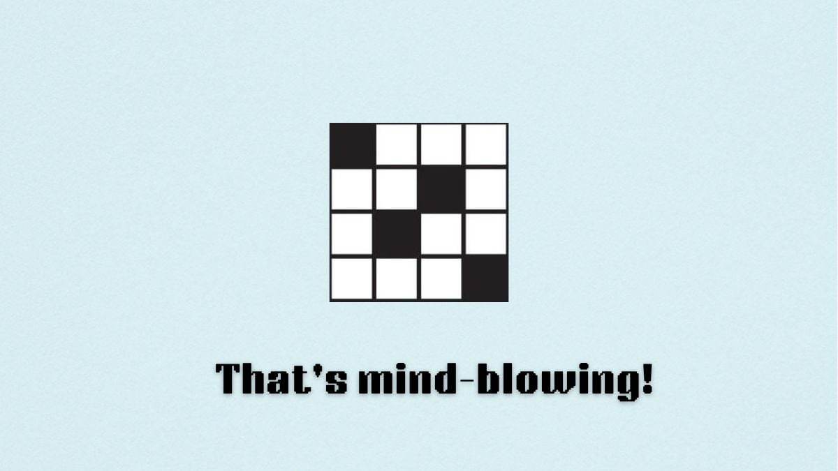 that's mind blowing nyt mini crossword clue from july 25