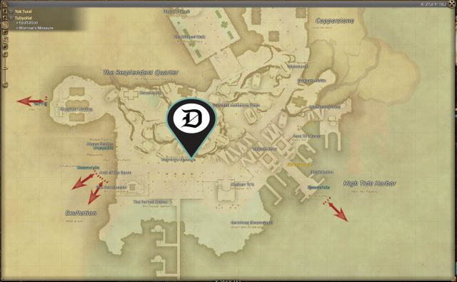 Third Riddle solution location in Final Fantasy XIV