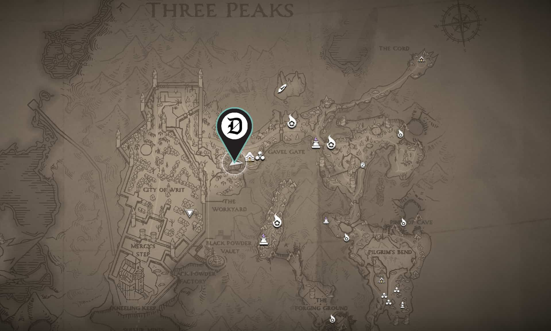 All Three Peaks banners in Flintlock: The Siege of Dawn