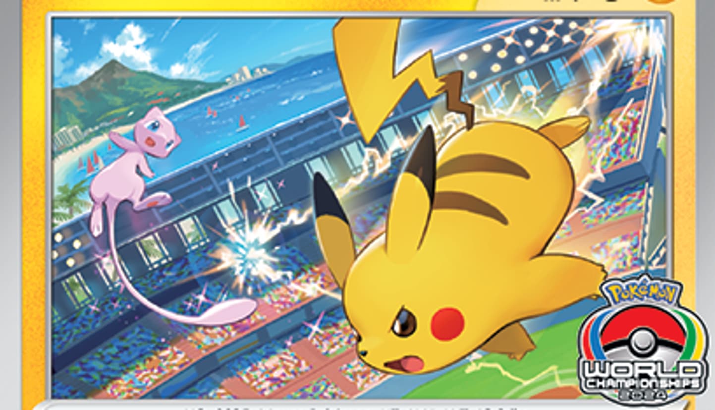 How to get the 2024 Pokémon World Championship Pikachu TCG Card