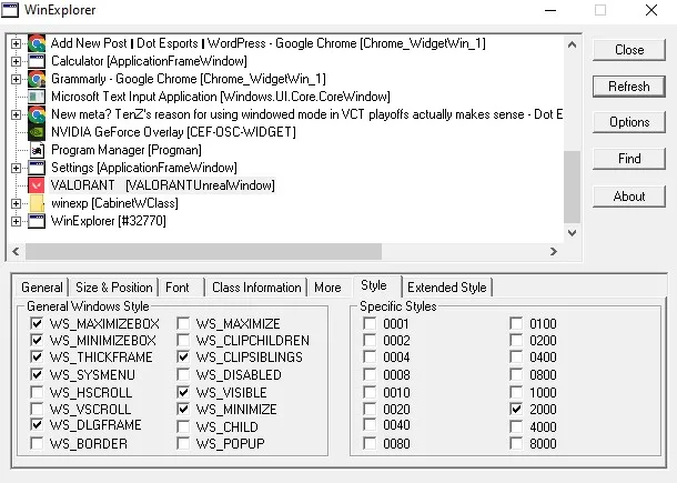 How to play VALORANT on stretched resolution using WinExp