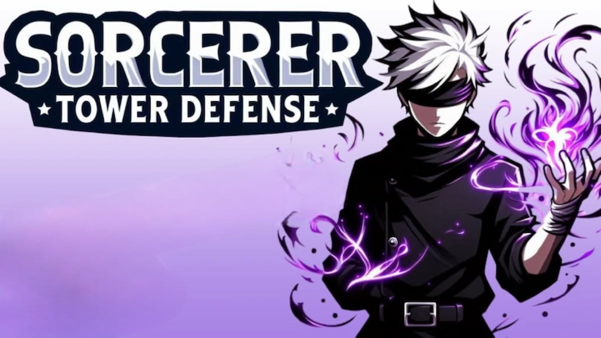 Picture of the cover of Sorcerer Tower Defense in Roblox.