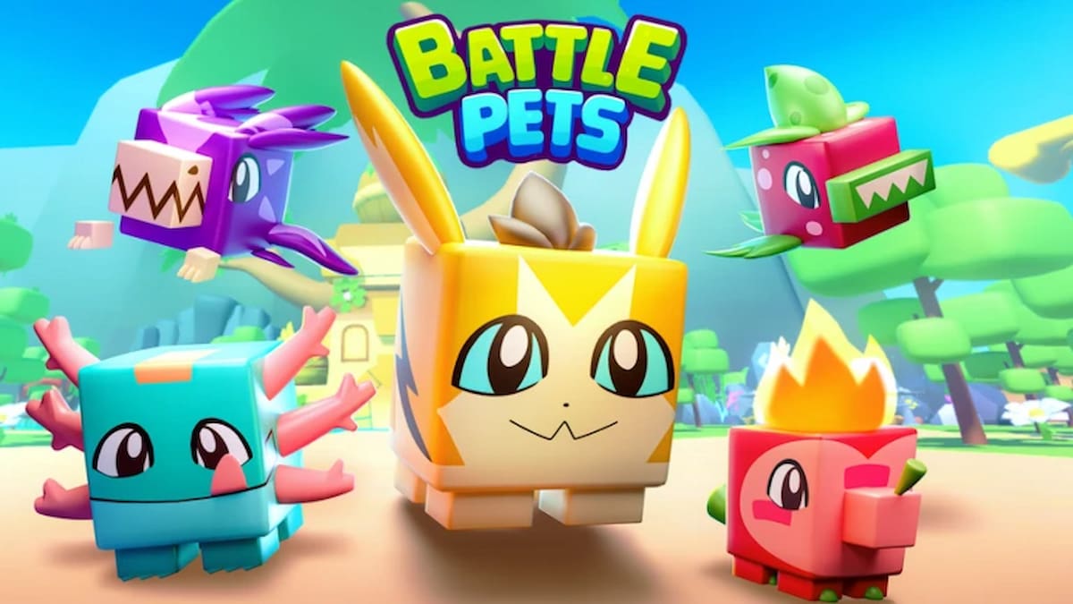 Picture of different pets to capture in Roblox's Battle Pets TD.