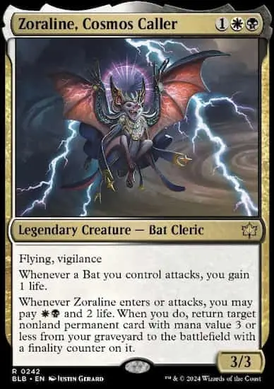 Legendary MTG Bloomburrow Bat sparks Ultrasonic Commander deck ideas