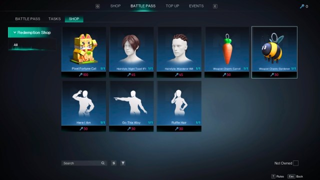 battle pass shop once human