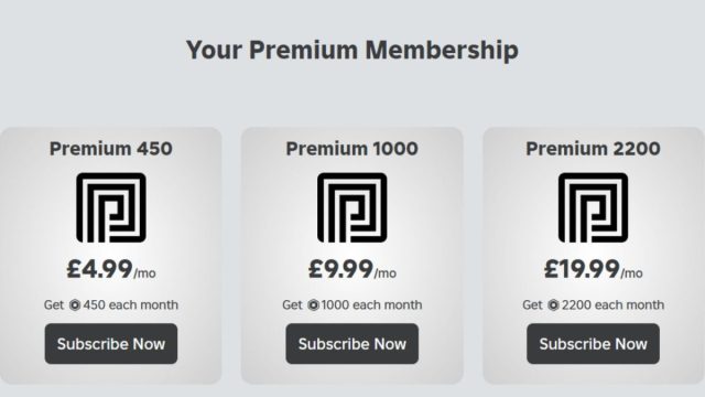 roblox premium prices