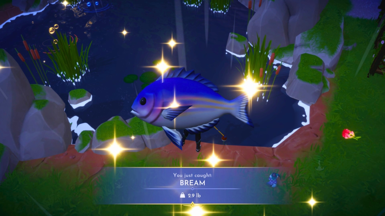 Where to catch Bream in Disney Dreamlight Valley