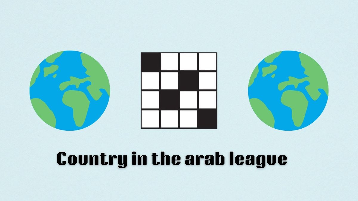 country in the arab league puzzle in nyt mini
